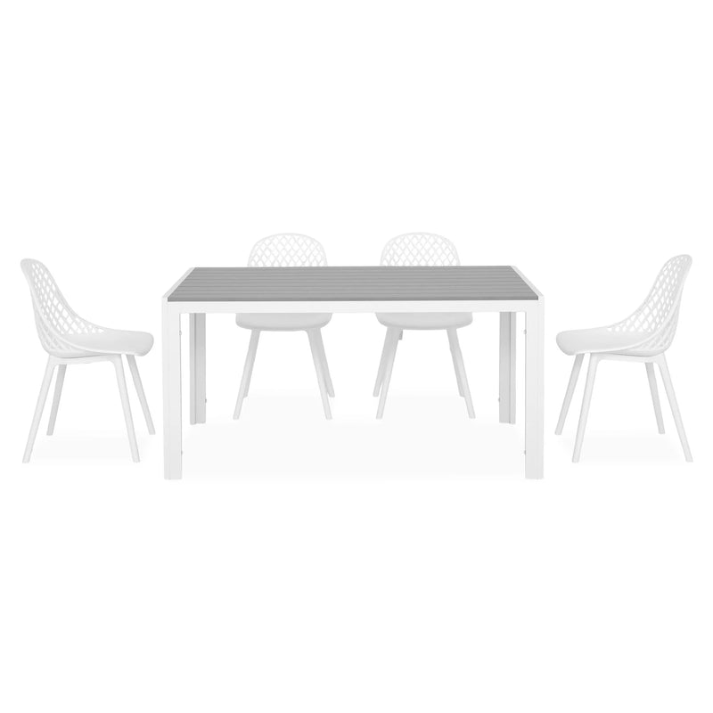 ENCORE/COSMOS Set mobilier terasă/grădină, 4 scaune și masă