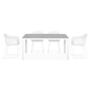ENCORE/LILAC Set mobilier terasă/grădină, 4 scaune și masă