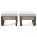 LONDON Set mobilier terasă/grădină, 2 taburete