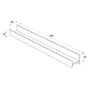 ELLA Raft pentru perete duș L.60 x l.6.8 x H.6.5