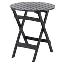 ICARDI Set mobilier terasă/grădină, 2 scaune și masă pliabile