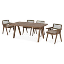 PERTH Set mobilier terasă/grădină, 4 scaune și masă