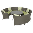 PASTO Set mobilier terasă/grădină, banchetă și masă