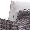 STOKE Set mobilier terasă/grădină, 2 taburete, 2 canapele și măsuță