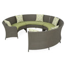 PASTO Set mobilier terasă/grădină, banchetă și masă