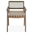 PERTH Set mobilier terasă/grădină, 4 scaune și masă