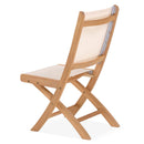 ATEJA Set mobilier terasă/grădină, 2 scaune pliabile