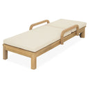 RIMINI Set mobilier terasă/gradină, 2 șezlonguri și măsuță