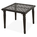 LAUREL Set mobilier terasă/gradină, 2 șezlonguri și măsuță