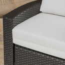 SIDNEY Set mobilier terasă/grădină, 2 fotolii recliner, canapea și 3 măsuțe