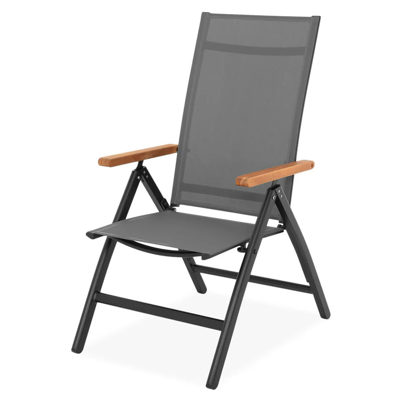 MARCUS/EASY Set mobilier terasă/grădină, 6 scaune și masă extensibilă