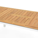 ESSENCE Masă extensibilă exterior alb