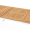 ESSENCE Masă extensibilă exterior alb