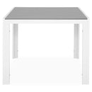 ENCORE/DRESDEN Set mobilier terasă/grădină, 4 scaune și masă