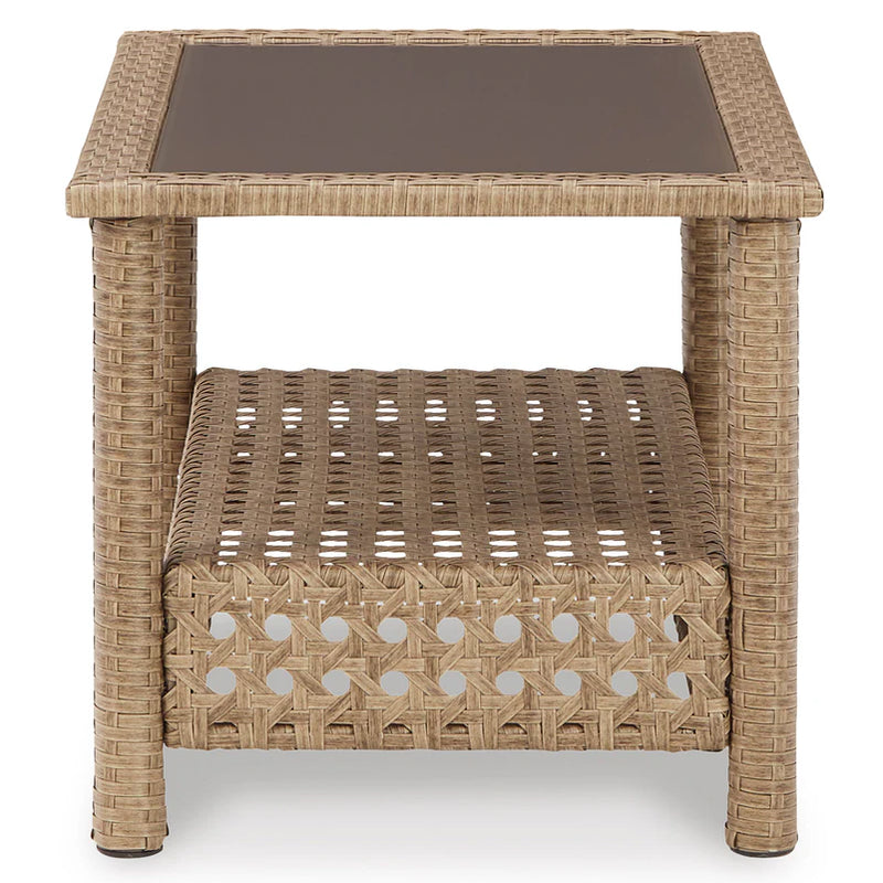 BRAYLEE Set mobilier terasă/grădină, 2 fotolii, canapea și masă