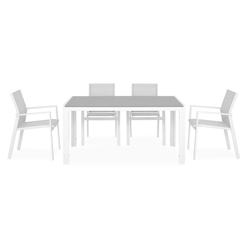 ENCORE/BARIA Set mobilier terasă/grădină, 4 scaune și masă