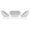 PAPASANS Canapea exterior, 2 locuri