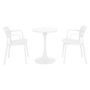 PLEZURO/MARCO Set mobilier terasă/grădină, 2 scaune și masă