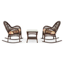 SUSAN Set mobilier terasă/grădină, 2 balansoare și măsuță