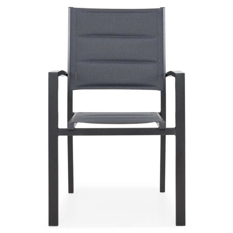 LUCCA Set mobilier terasă/grădină, 8 scaune și masă extensibilă