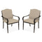 LAUREL Set mobilier terasă/grădină, 2 scaune
