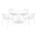 PLEZURO/ALPINE Set mobilier terasă/grădină, 4 scaune și masă