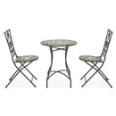 SIENNA Set mobilier terasă/grădină, 2 scaune și masă