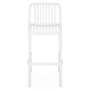 ALPINE Scaun bar exterior alb