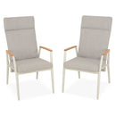 PERUGIA Set mobilier terasă/grădină, 2 scaune