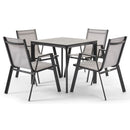 FINA/BARI Set mobilier terasă/grădină, 4 scaune și masă