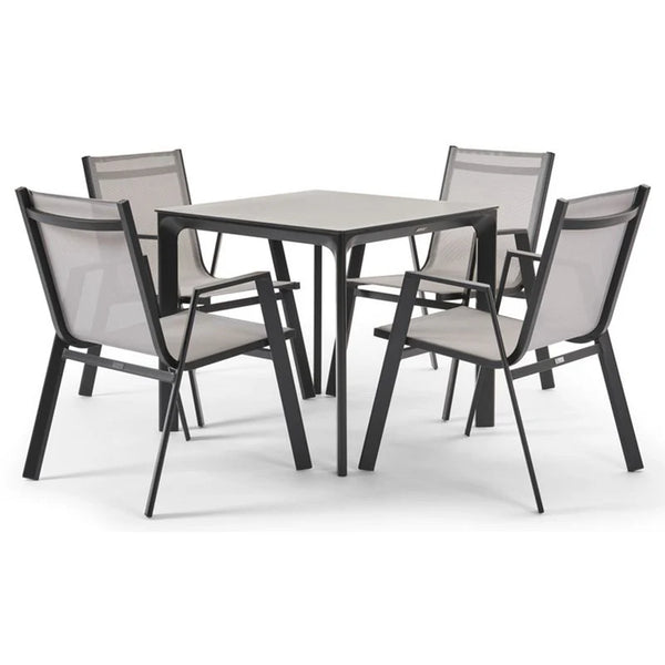 FINA/BARI Set mobilier terasă/grădină, 4 scaune și masă