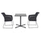 MOCHA/BEZIER Set mobilier terasă/grădină, 2 scaune și masă