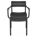 CRUSOE Scaun exterior antracit