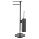 DOTTY Suport stativ perie WC și hârtie igienică negru
