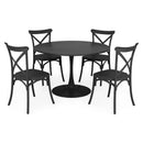 PLEZURO/SUCCOR Set mobilier terasă/grădină, 4 scaune și masă