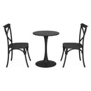 PLEZURO/SUCCOR Set mobilier terasă/grădină, 2 scaune și masă antracit