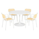 PLEZURO/ALIVIO Set mobilier terasă/grădină, 4 scaune și masă