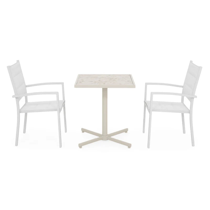 MOCHA/DRESDEN Set mobilier terasă/grădină, 2 scaune și masă