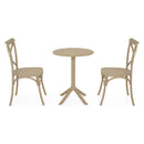 CIRCLE/SUCCOR Set mobilier terasă/grădină, 2 scaune și masă
