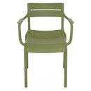 CRUSOE Scaun exterior verde
