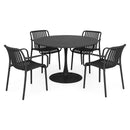 PLEZURO/ALPINE Set mobilier terasă/grădină, 4 scaune și masă