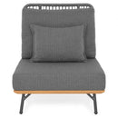 COTTAGE Set mobilier terasă/grădină, element de colț și element central