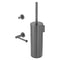 KOROS Set accesorii baie gri
