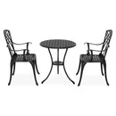 CICERO Set mobilier terasă/grădină, 2 scaune și masă