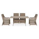 COSETTE Set mobilier terasă/grădină, 4 scaune și masă