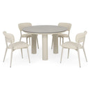 SALLY Set mobilier terasă/grădină, 4 scaune și masă