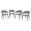 NEXUS Set mobilier terasă/grădină, 4 scaune
