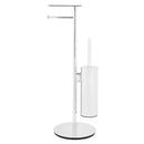 DOTTY Suport stativ perie WC și hârtie igienică cromat