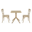 TIPPUS/SUCCOR Set mobilier terasă/grădină, 2 scaune și masă
