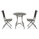 STUTTGART Set mobilier terasă/grădină, 2 scaune și masă